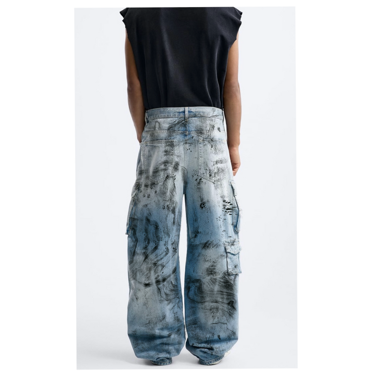 BlackWood Denim Cargos
