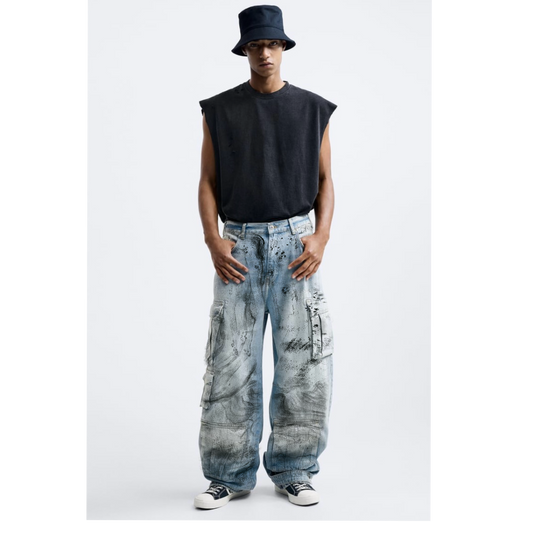 BlackWood Denim Cargos